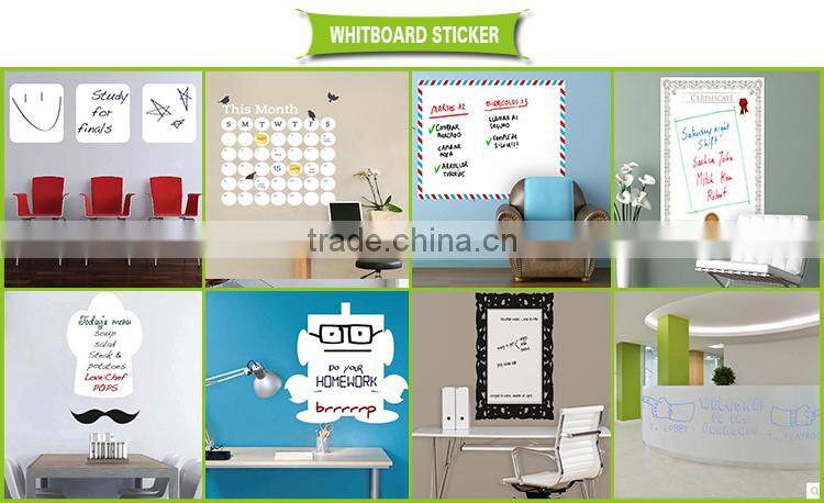 Factory direct custom best decorative waterproof boys repositionable whiteboard wall sticker
