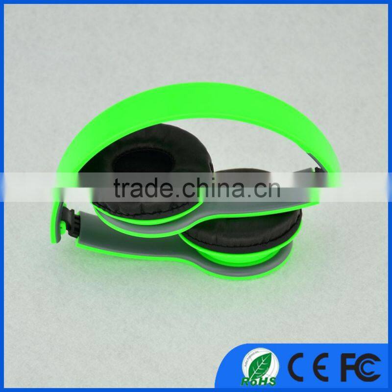 Color Custom Branded wired headphone without mic