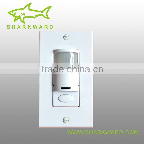 SK901UN 120-277VAC dual sensor switch,wall switch with ultrasonic sensor and microphonics