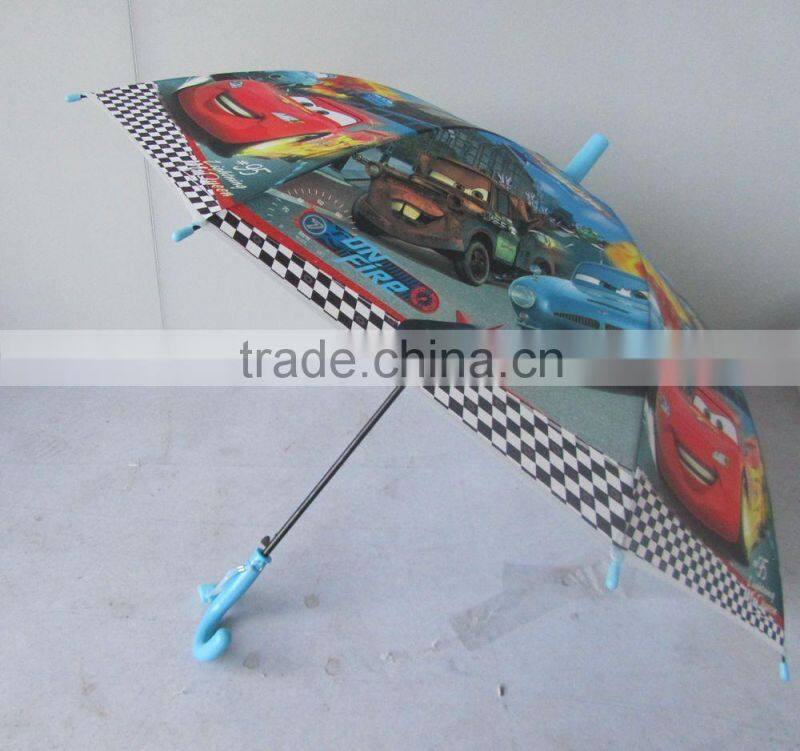 Light plastic umbrella for kids