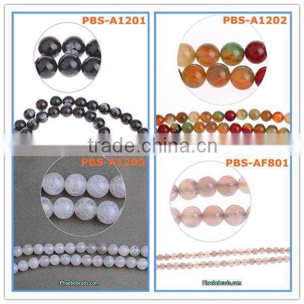 Wholesale 10mm Black Agate Buddha Beads For Jewelry Making PBS-A1009