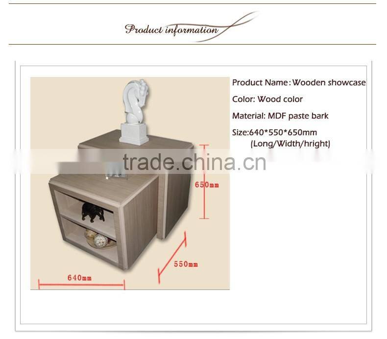 Pop China Factory wholesale New Wood Modern Show table/Garment Show Table