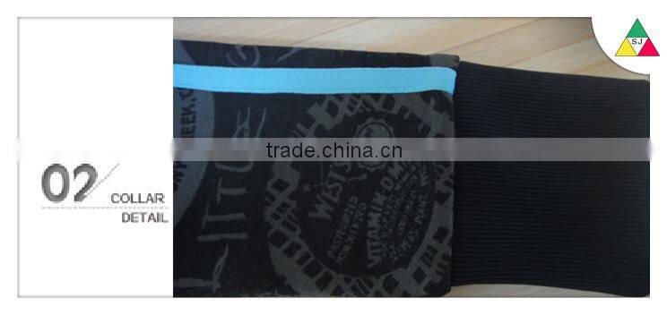 The boy new style boutique clothes spring 2016 hit new sport suit black letters