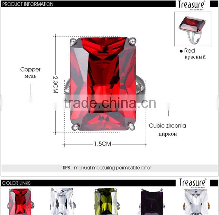 Gemstone jewelry body crystal jewelry 925 silver ring zircon ring China factory