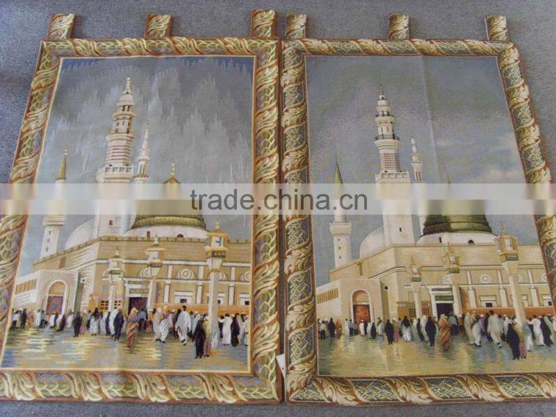 High quality machine embroidery tapestry/Vintage tapestry/Retro tapestry