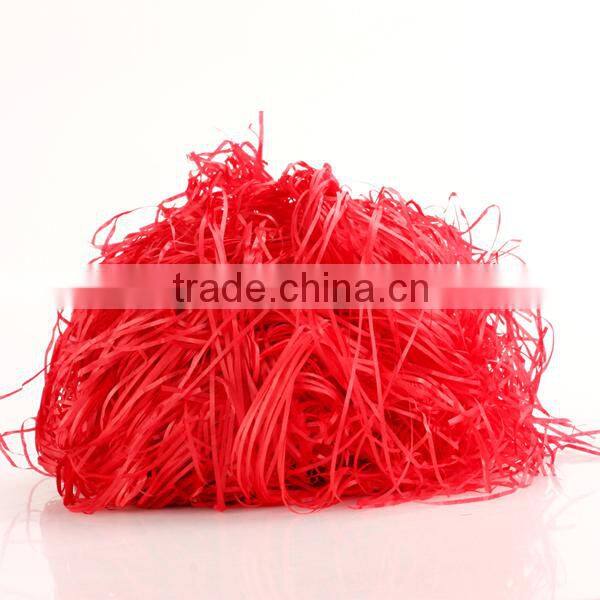 Natural Color Gift Wrapping Paper Shred Filled gift boxes