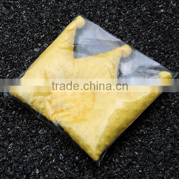 100% Polyester High Quality Luxurious Multifunction Yellow Minky Head Correction Pillow