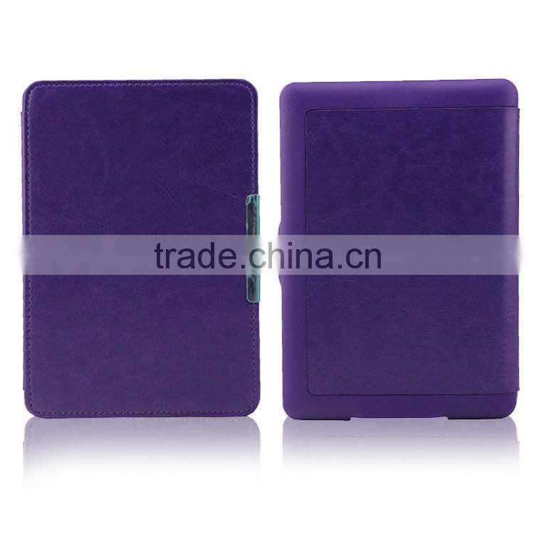 Factory Price 6inch Kindle Paper Leather Case