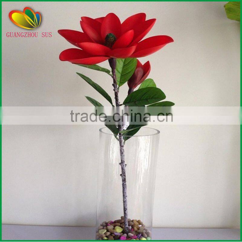 Plastic fake flower home decoration atificial orchid flower