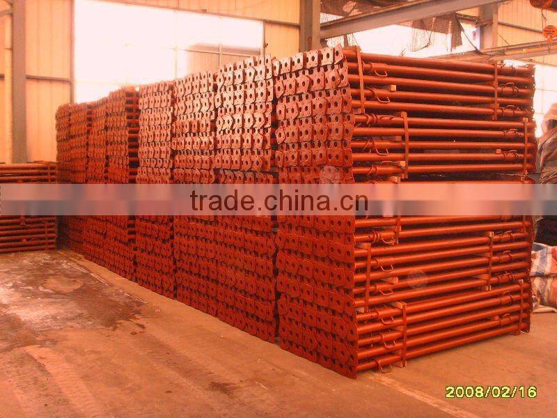 painted used in construction/scaffolding shoring post props jack and pull push scaffolding props
