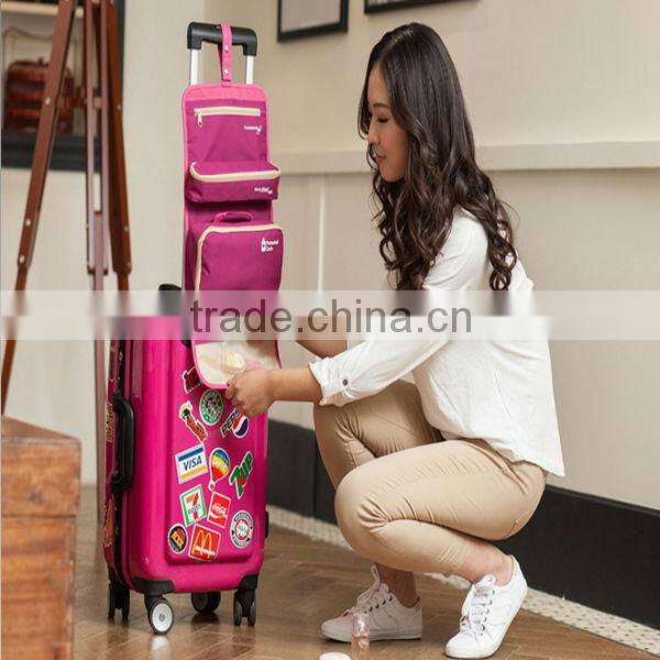 chevron cosmetic bag