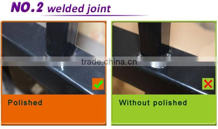 Cost - effective galvanized & black powder coating iron gates sliding prices