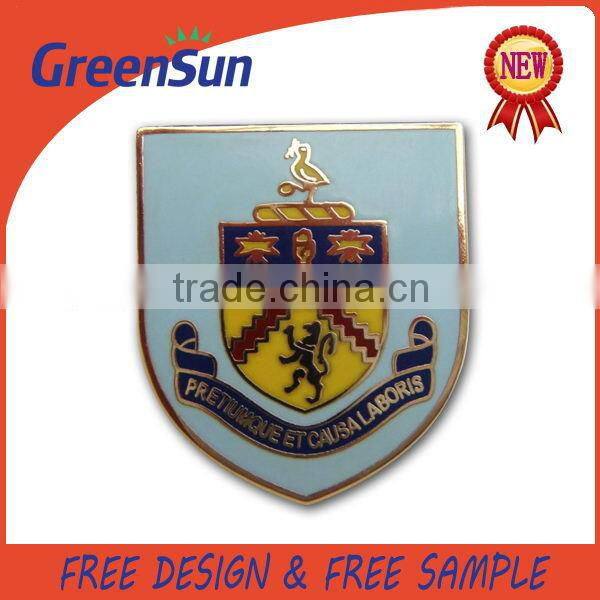Super quality antique custom chrome metal emblems