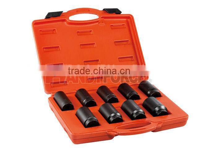 9PCS Axle Nut Socket Set, Under Car Service Tools of Auto Repair Tools