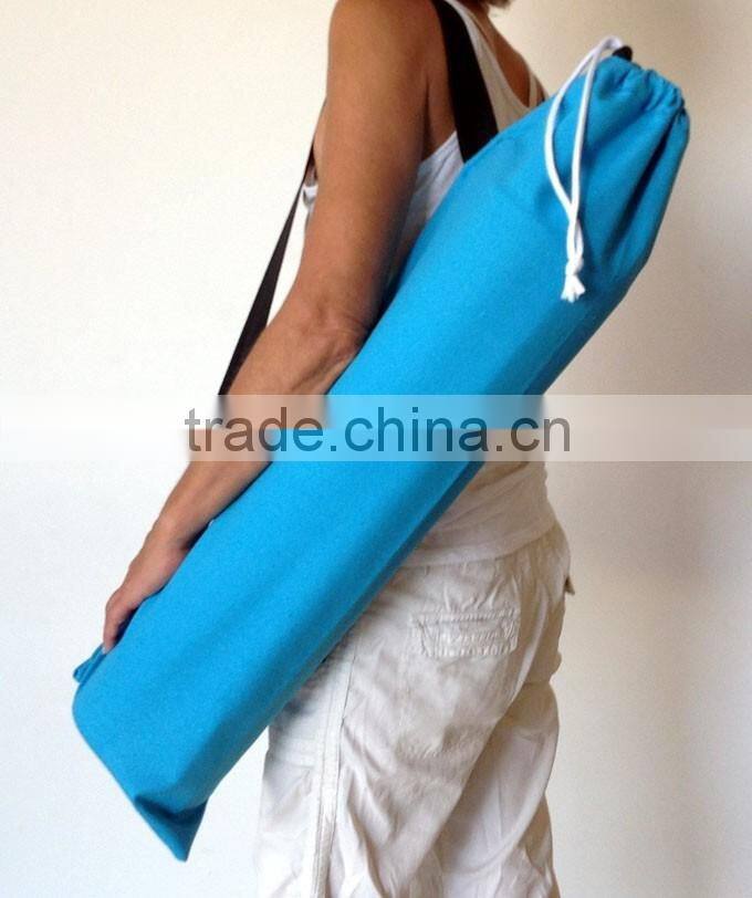 Best Sale100% Strong Cotton Canvas Handmade Yoga Mat Bag