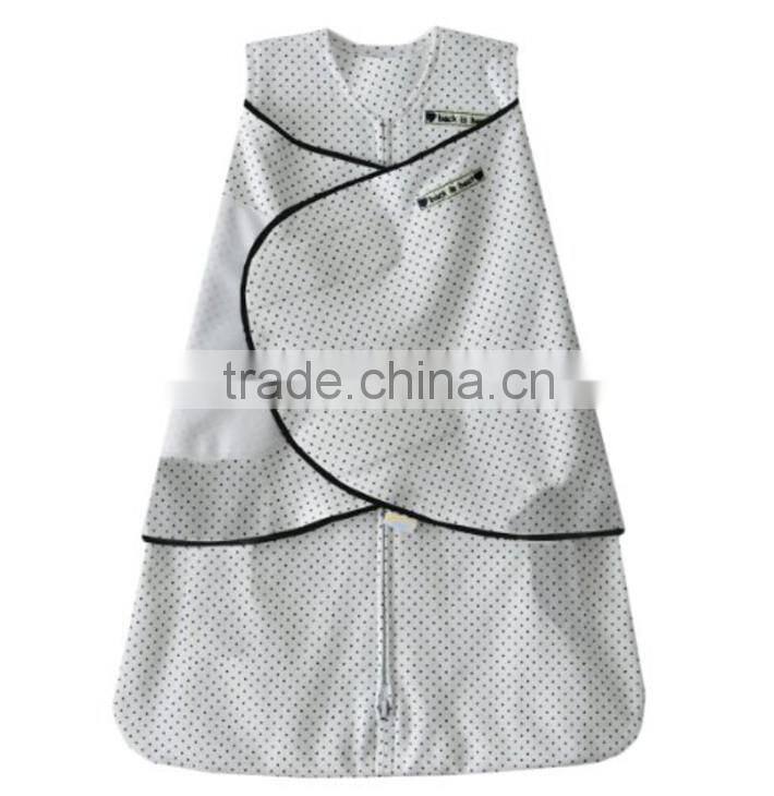 100% Cotton Adjustable Baby Swaddle Newborn Baby Muslin Blanket