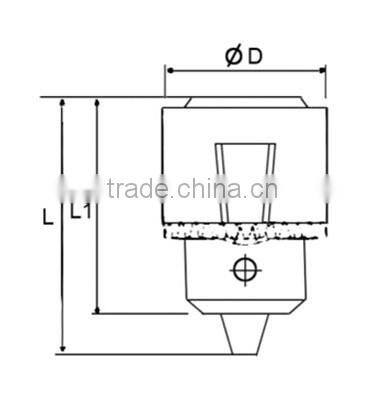 Stainless Steel Drill Chuck,Precision Drill Chuck with key, 13mm Drill Chuck