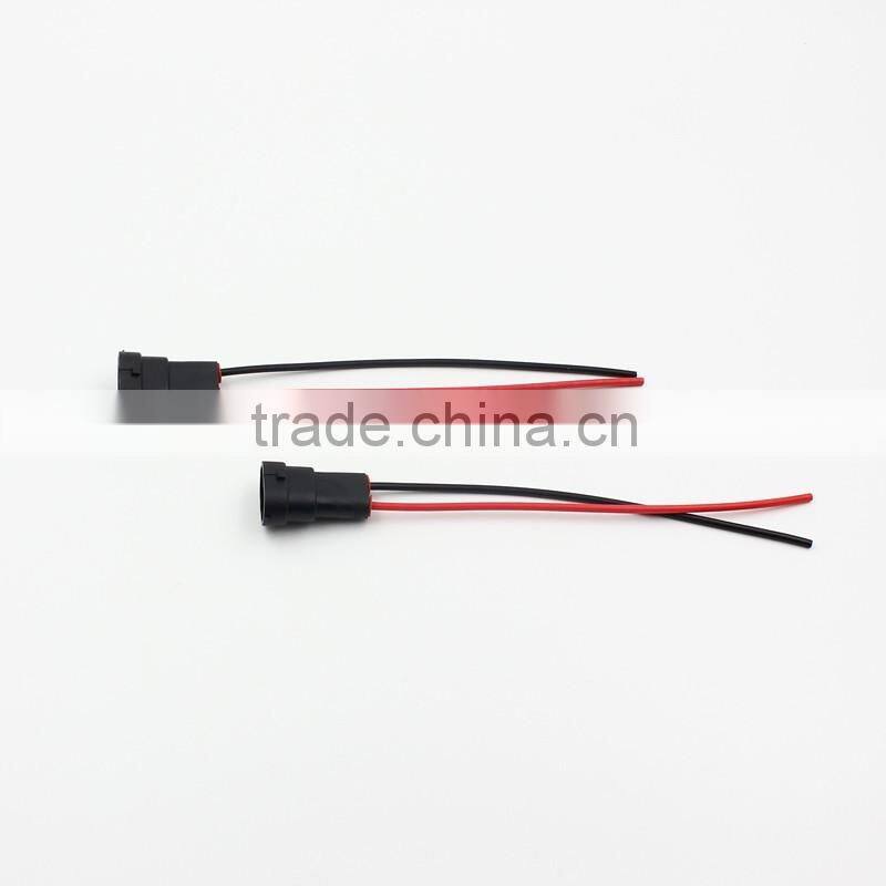 car HID LED lighting accesorry headlight fog lamps H11 socket with 15cm wires H11 Male or H11 Female