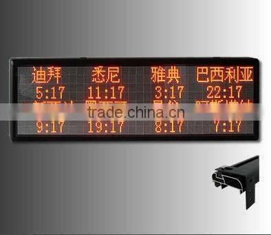Programme Scrolling/Moving LED Message Display Boards time date