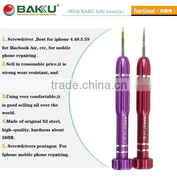 BAKU new design 2 in 1 fashion mini Torx precise screwdriver set BK 3310