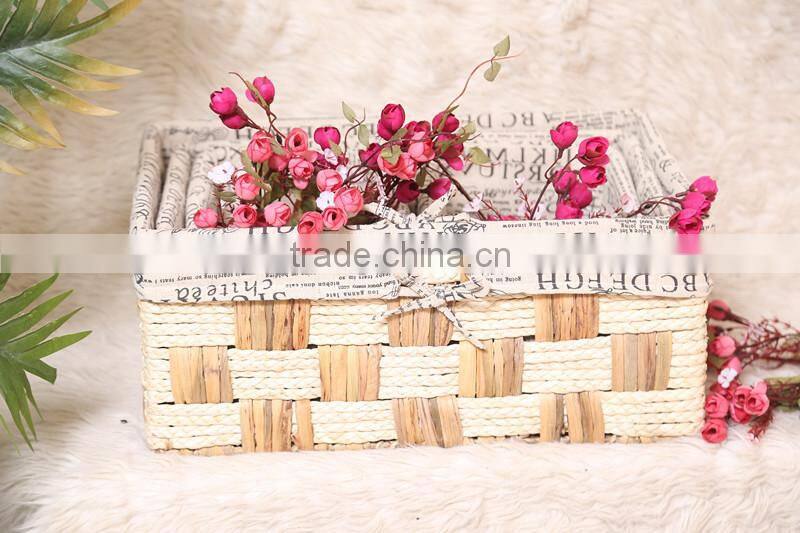 7 hand woven - pastoral style - straw - Storage Basket - Storage Basket - water basket - sundry basket - woven baskets