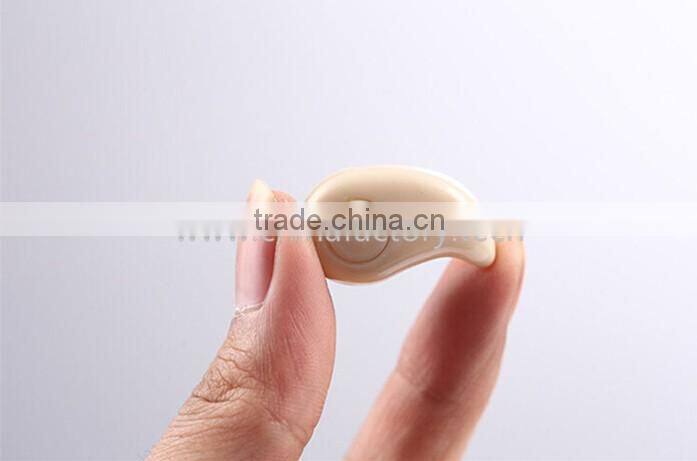 2016 popular and fashionable S530 micro bluetooth earpiece invisible spy earbud
