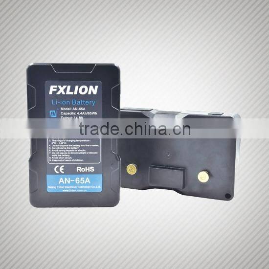 Broadcast Camera Li ion Battery 65Wh with V mount Rechargeable Battery