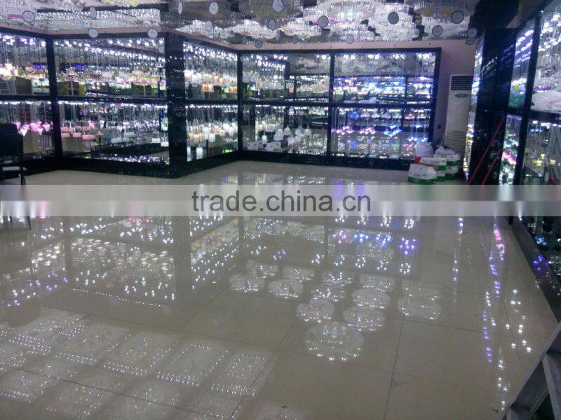 0816-4 cotton shade two flexible shaft with LED Wall Light