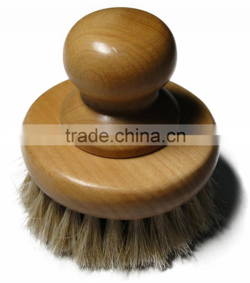 Hotsale handheld bristle wood lovely bath brush