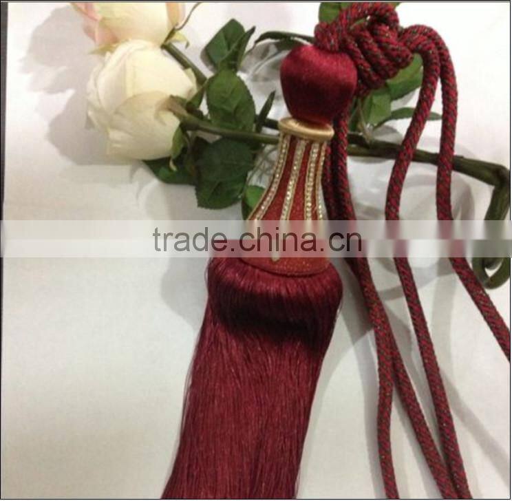 2015 Modern curtain tiebacks ,tassel tiebacks