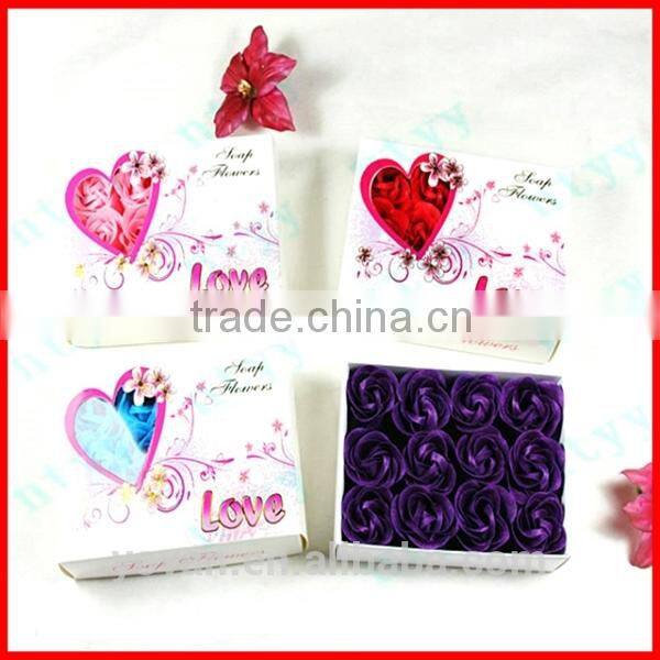 Sweet Cardboard Soap Flowers Packing Box Wholesale
