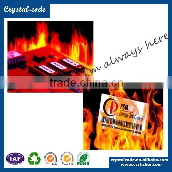 2016 hot sale self adhesive special high and low label sticker