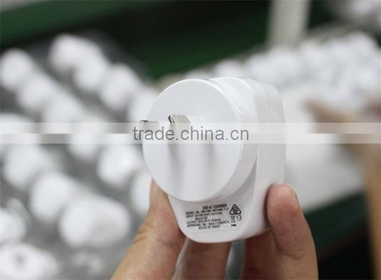 Meps C-tick SAA certificate 5W single usb wall charger for Samsung and iPad