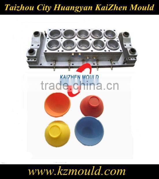 2 cavity Plastic kids bowl mould