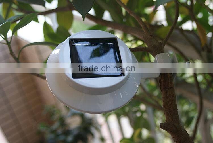 high lumen high brightness high cri energy saving tree fixed solar panel power suppy led light
