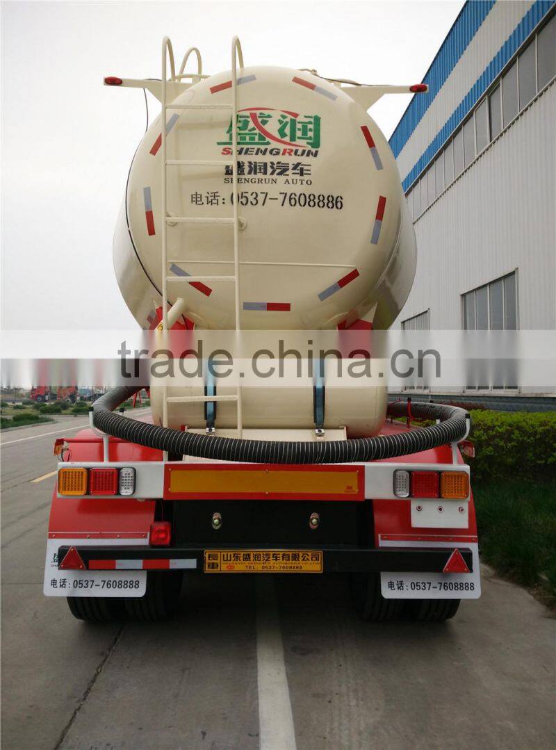 Trailer Manufacturer Shengrun 43CBM Bulk Cement Tanker Trailer