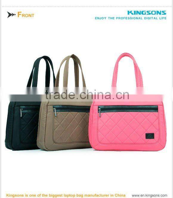 Hot sell guangzhou factory offer newest fashion laptop ladies bag k8410W