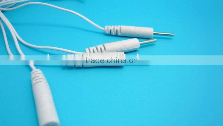 DC2.5mm 4pin tens lead wire for tens ems muscle stimulator