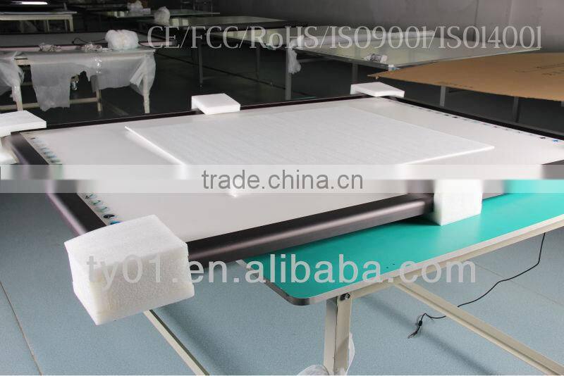 infrared interactive whiteboard with intelligent pen tray