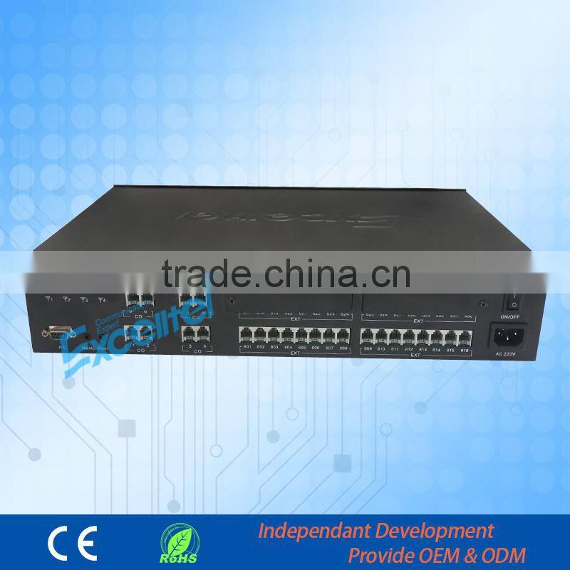 PBX system price TP832-816 Analog PABX