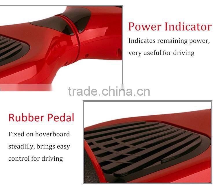 High quality OEM factory 6.5 inch bluetooth electric 2 wheel custom hoverboard with various colors