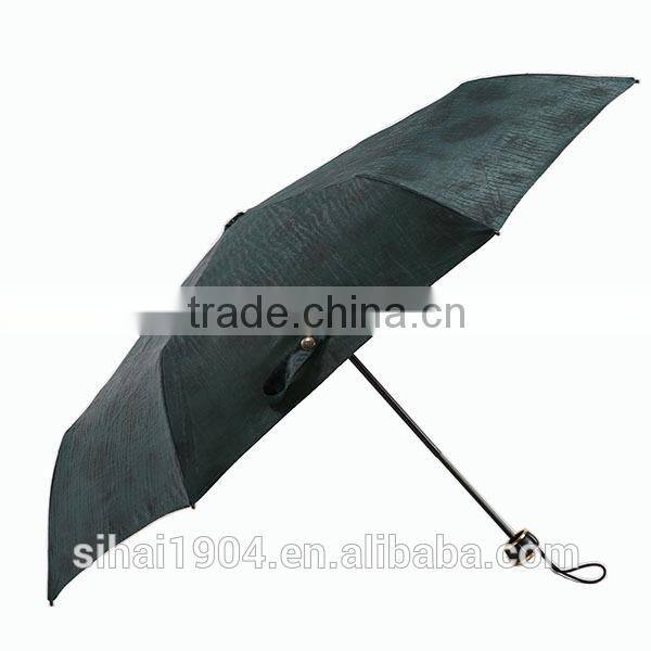 Colorful coated umbrella with creative handle