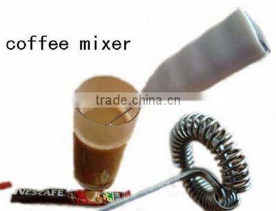 wireless hand hold coffee automatic milk frother with dry battery