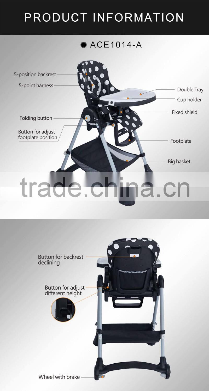 Soft Cushion Baby Chair Good Quality Folding Seat