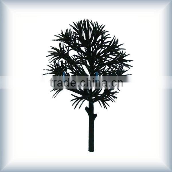 Brown model tree arm,architectural model tree, tree trunk, T009-80plastic model tree, miniature cale model tree