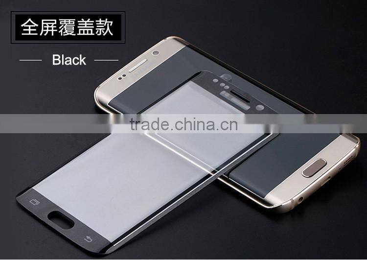 3D 9H Full Cover Tempered Glass Screen Protector for Samsung Galaxy S6 Edge Plus