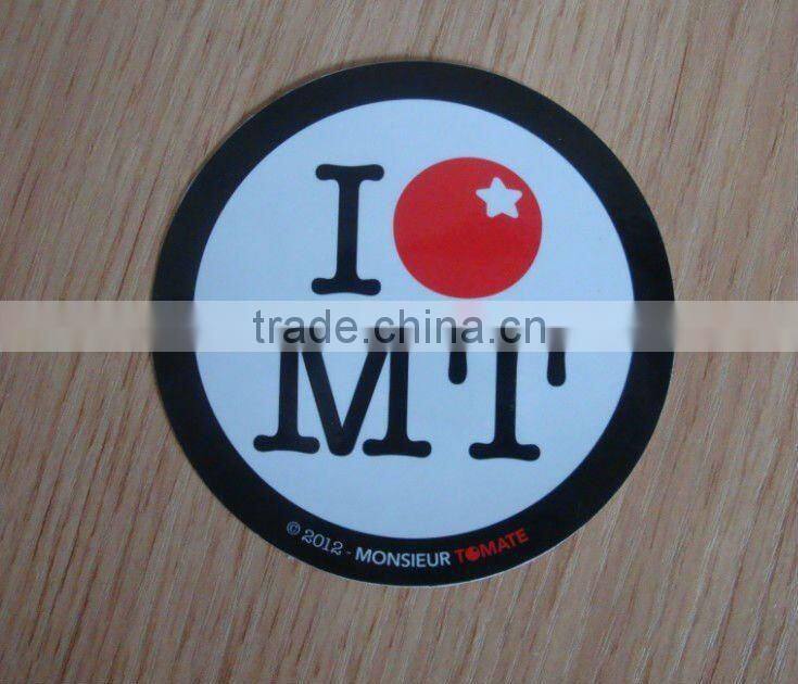 Vinyl sticker custom printing guangzhou