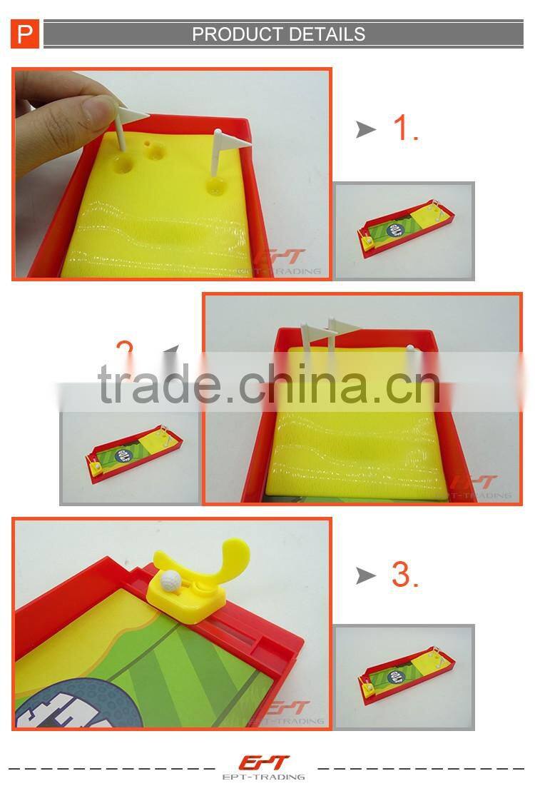 Intelligent mini board game indoor finger golf game toys for kids