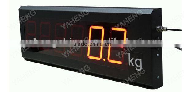 Popular over load protection high quality LCD display hydraulic chassis dynamometer screen wireless crane scale