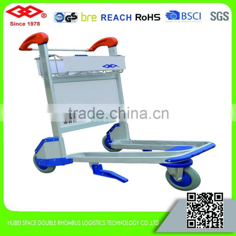 Top selling three-wheel airport passenger baggage trolleys